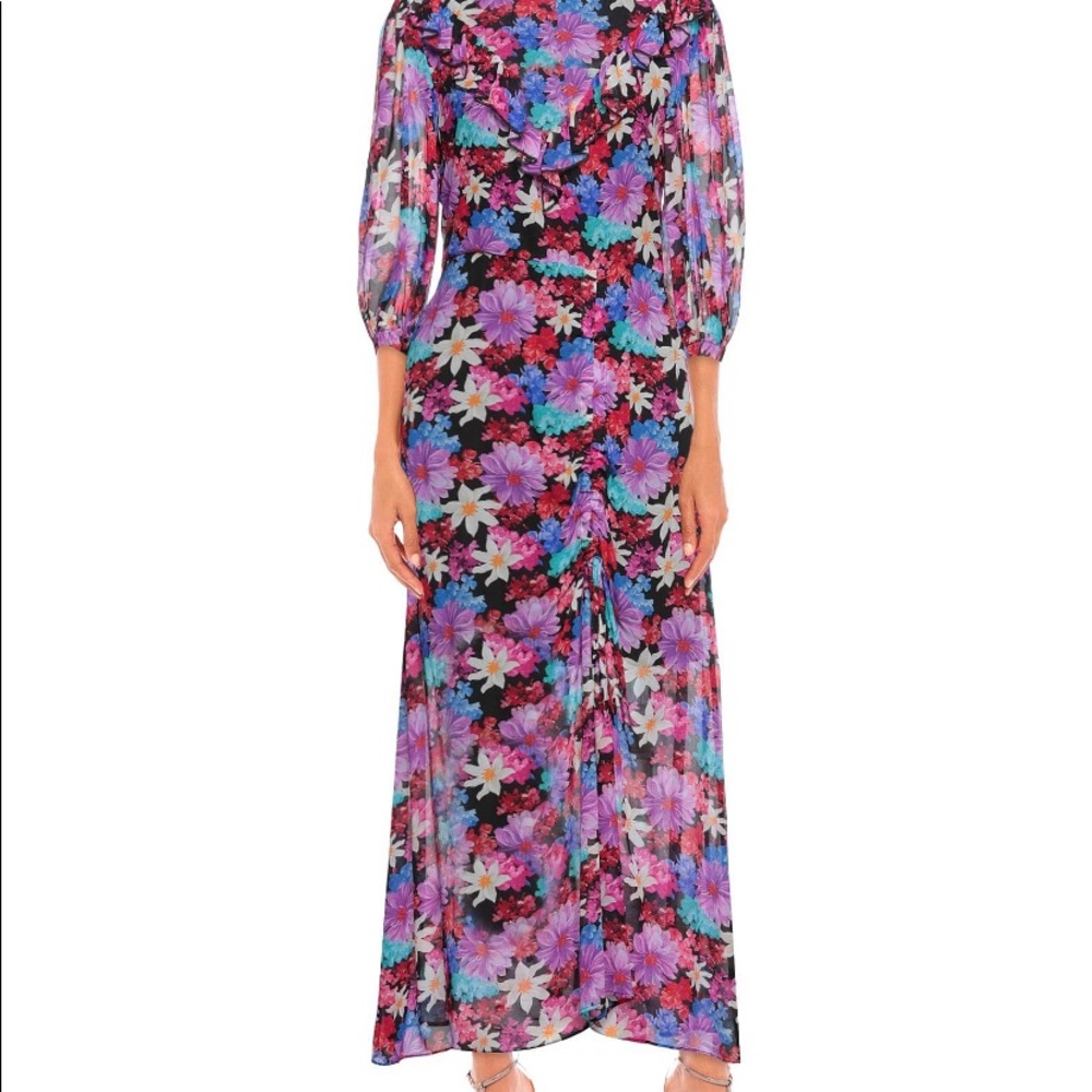 Pinko Floral Maxi Dress - Multicolor